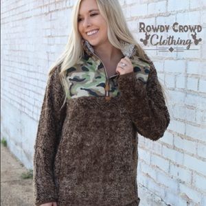 Camo Pullover